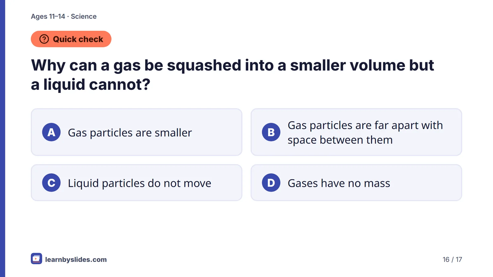 Slide 16 of 17: Quick check